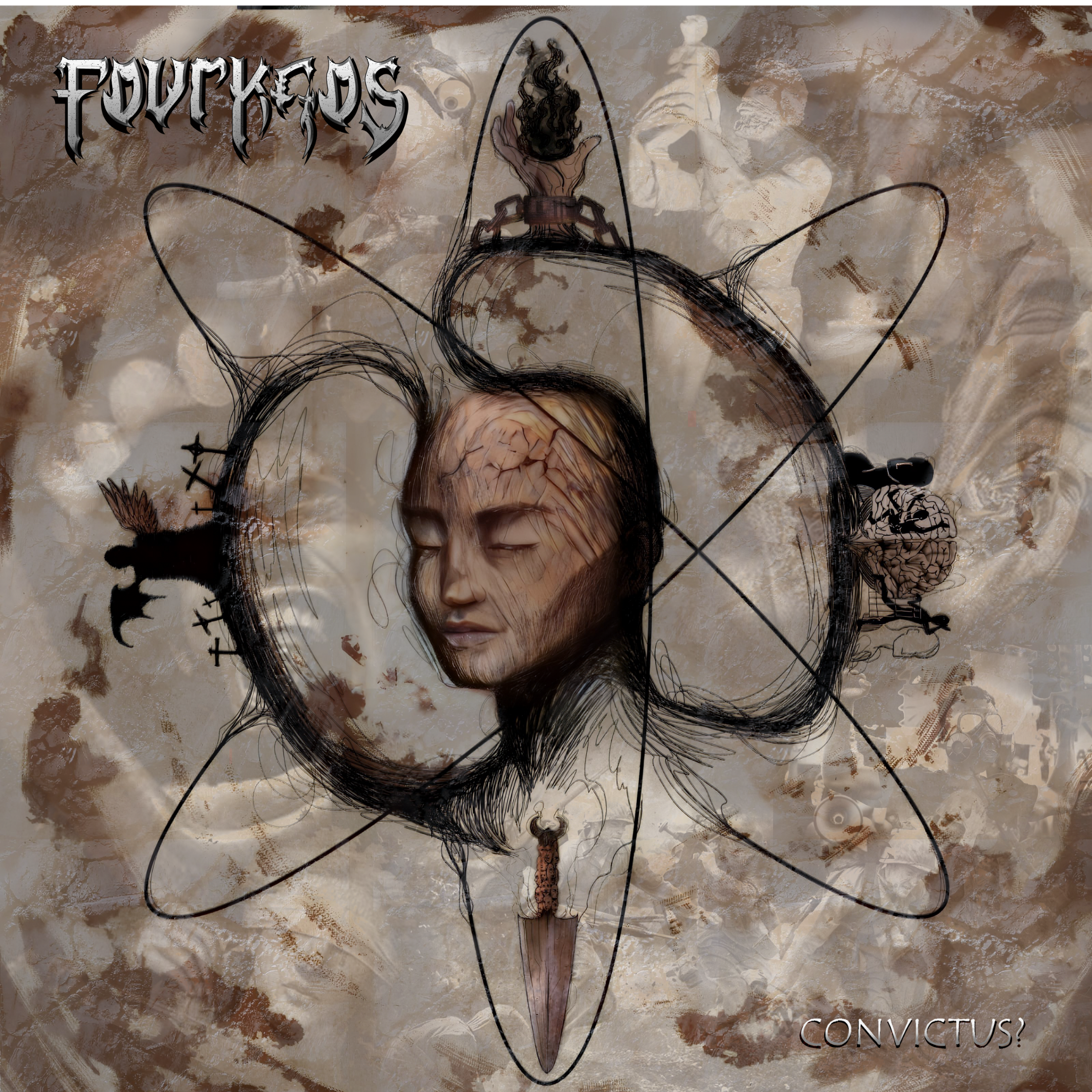 FOURKAOS LANÇA SEU SEGUNDO ÁLBUM DE ESTÚDIO, "CONVICTUS?"